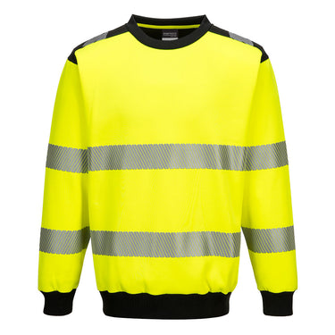 Portwest PW379 PW3 Class 3 Crew Neck Sweatshirt