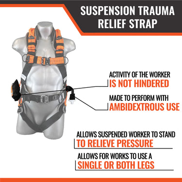 Malta Dynamics Suspension Trauma Relief Strap – Fall Protection