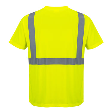 Portwest S190 Class 2 Short Sleeve Pocket T-Shirt