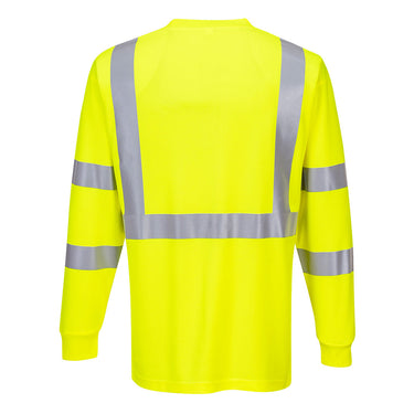 Portwest S192 Class 3 Long Sleeve Pocket T-Shirt