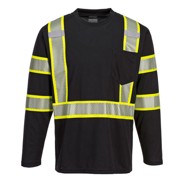 Portwest S346 Enhanced Visibility Long Sleeve T-Shirt