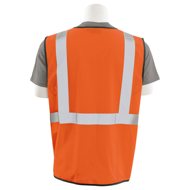 Delta Plus S363PB Class 2 Black Bottom Safety Vest – Apparel