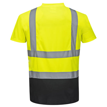 Portwest S378 Class 2 Contrast Bottom Short Sleeve T-Shirt