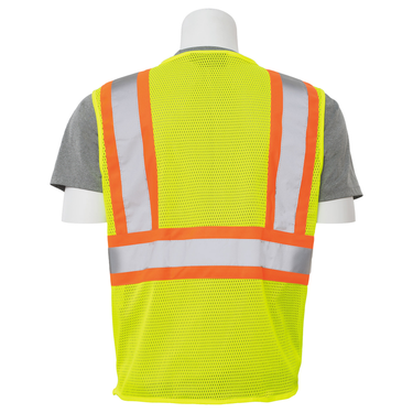 Delta Plus S383P Class 2 Zipper Contrast Safety Vest – Apparel