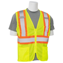 Delta Plus S383P Class 2 Zipper Contrast Safety Vest – Apparel