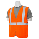 Delta Plus S388Z Class 2 Solid Zipper Safety Vest – Apparel