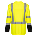 Portwest S398 Class 3 Black Bottom Long Sleeve T-Shirt – Apparel