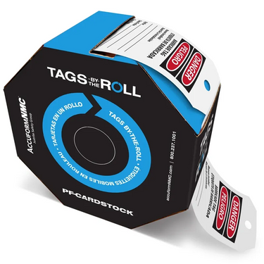 Tags By-The-Roll: Danger/Peligro Barricade Tag – Lockout/Tagout
