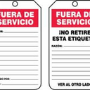 Out Of Service Tags – Lockout/Tagout
