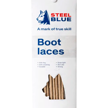 Steel Blue Nylon Laces – Footwear