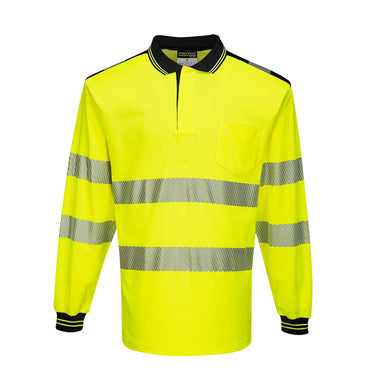 Portwest T184 Class 3 Long Sleeve Polo