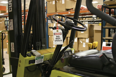 OSHA Danger Safety Tag: Locked Out - Do Not Operate - Loop 'n Lock – Lockout/Tagout
