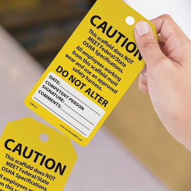 Caution Tags By-The-Roll: Do Not Alter – Lockout/Tagout