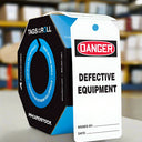 OSHA Danger Tags By-The-Roll: Defective Equipment – Lockout/Tagout