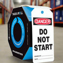 OSHA Danger Safety Tags: Tags By-The-Roll- Do Not Start – Lockout/Tagout