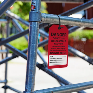 Danger Tags By-The-Roll: Do Not Use This Scaffold Keep Off – Lockout/Tagout