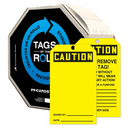 OSHA Caution Tags By-The-Roll: Blank – Lockout/Tagout