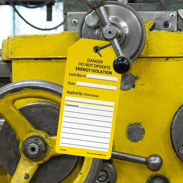 Tags By-The-Roll: Danger - Do Not Operate - Energy Isolation – Lockout/Tagout