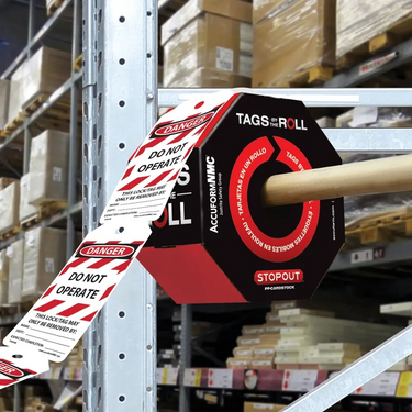 OSHA Danger Tags By-The-Roll: Do Not Operate White Background – Lockout/Tagout