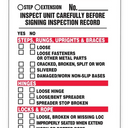 Tags By-The-Roll: Ladder Inspection – Lockout/Tagout