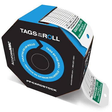 Safety Tags By-The-Roll: Emergency Shower & Eye Wash Test Record – Lockout/Tagout
