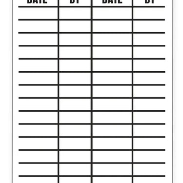 Safety Tags By-The-Roll: Inspection Record – Lockout/Tagout