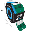 Tags By-The-Roll: Scaffold Permit - Complete Scaffold – Lockout/Tagout