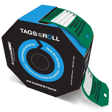 Tags By-The-Roll: Scaffold Permit - Complete Scaffold – Lockout/Tagout