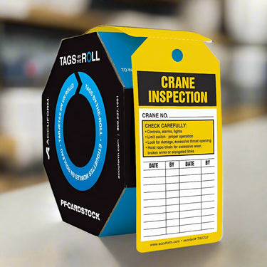Safety Tags By-The-Roll: Scaffold Inspection – Lockout/Tagout