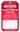 Barricade Tag (Red)