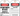 Confined Space Tags, TCS343