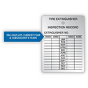 Fire Extinguisher Inspection Tag – Lockout/Tagout