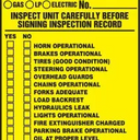Safety Tag: Forklift Inspection Tag – Lockout/Tagout