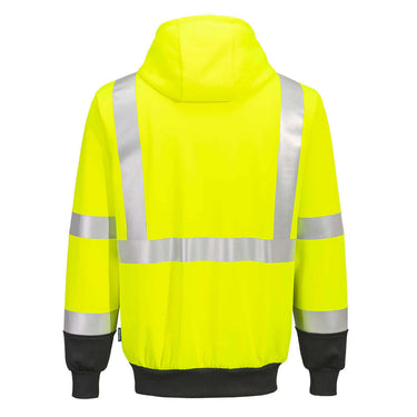 Portwest UB315 Class 3 Black Bottom Zip-Up Sweatshirt – Apparel