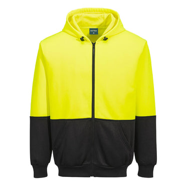 Portwest UB327 Non-ANSI Black Bottom Zipper Hoodie