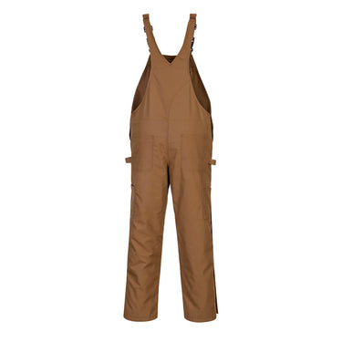 Portwest UFR49 DuraDuck Quilt Lined FR Bib Overall