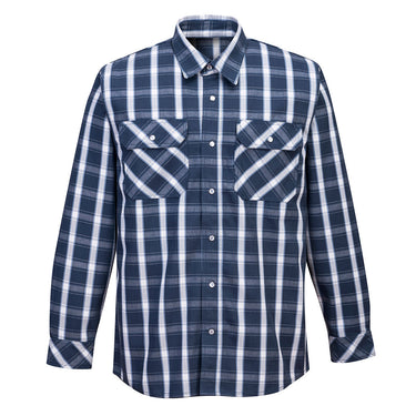 Portwest UFR97 Bizflame FR Plaid Work Shirt