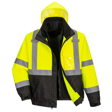 Portwest US365 Class 3 3-in-1 Premium Bomber Jacket