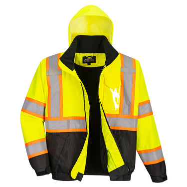 Portwest US367 Class 3 Daytime Contrast 2-in-1 Bomber Jacket