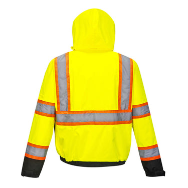 Portwest US367 Class 3 Daytime Contrast 2-in-1 Bomber Jacket