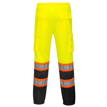 Portwest US388 Class E Black Bottom Mesh Over Pants
