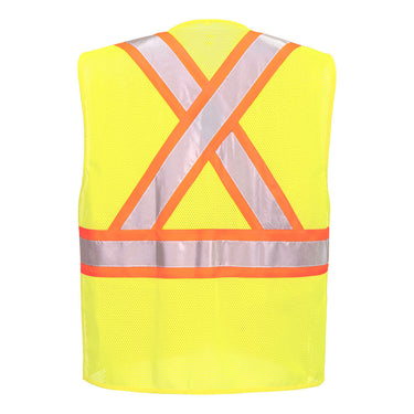 Portwest US393 Class 2 Expandable X-Back Breakaway Vest