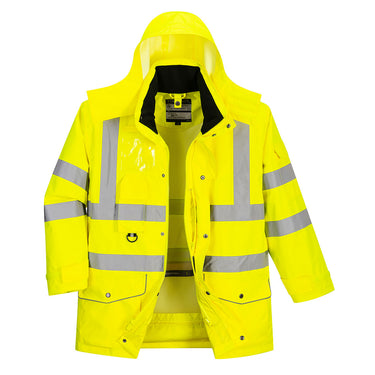Portwest US427 Class 3 Breathable 7-in-1 Traffic Jacket