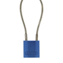 ABUS 72/30 Aluminum Safety Padlock with Steel Cable Shackle – Lockout/Tagout