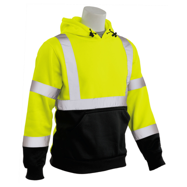 Delta Plus W376B Class 3 Black Bottom Hoodie – Apparel