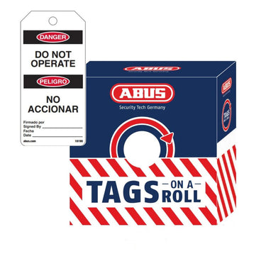 ABUS Tags On A Roll - Do Not Operate (Bilingual English/Spanish) – Lockout/Tagout