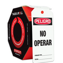 OSHA Peligro Tags By-The-Roll: No Operar – Lockout/Tagout