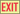 EXIT (RED/GLOW)	