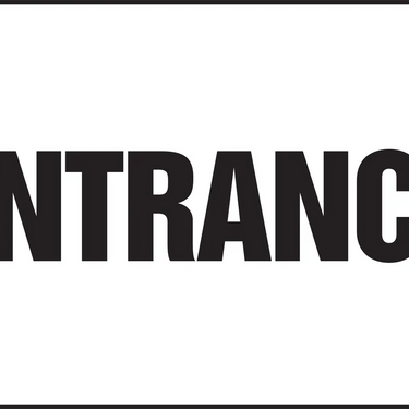Safety Sign: Entrance – Signs & Labels