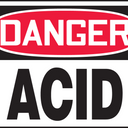 OSHA Danger Safety Sign: Acid – Signs & Labels